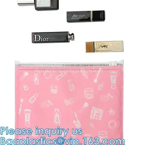 Re-close Lipstick Mascara Travel Packaging, Bubble Padded Zipper Bag, Cushioned Postal Bags With Zipper thumbnail-1