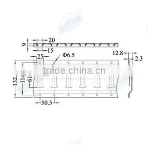 04504 Truck Body Parts Cargo E-Track thumbnail-2