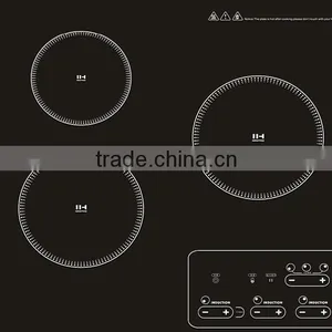 Built in 3 Burner Hybird Ceramic Hobs Household Smooth Electric Ceramic Hobs thumbnail-1