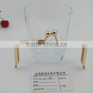 High Quality Bronze Rounded Shape Handbags Hardware Framework thumbnail-1