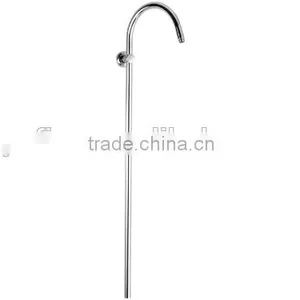 Shower Column / Brass Top Shower Head Shower Arm/brass Tube Shower Column/wall Mounted Brass Top Shower Extension thumbnail-1