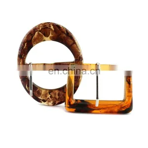 Wholesale Fashion Shoe Accessories Cute Charming Resin Pin Roller Buckle, Sandal Shoes Buckle thumbnail-1