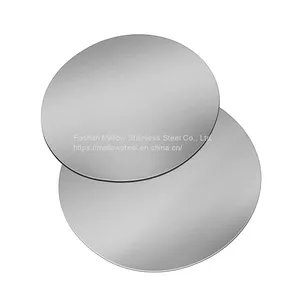 Mellow Cold Rolled 201/304 With 2B/BA Finish Stainless Steel Circle for Cookware thumbnail-2