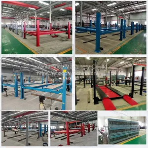 Hydraulic Four Post Car Lift / Wheel Alignment Hoist for Parking Lift Equipment Machine V-PBS-C-6340 thumbnail-5