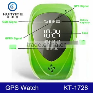 2015 Hot Selling Kids GPS Smart Watch SOS GPS GSM Kids Security Smart Watch thumbnail-1