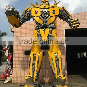 Large Modern Famous Arts Iron Sculpture for Outdoor Decoration 6 Meters High Bumblebee thumbnail-3