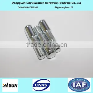 Stainless Steel Thread Pins, Straight Knurled Shaft thumbnail-1
