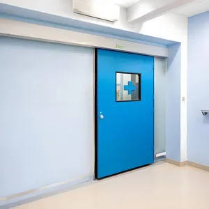 MBS-YT06 High Quality Hermetic Clean Room Automatic Sliding Door Airtight Clean Door for Hospital thumbnail-5