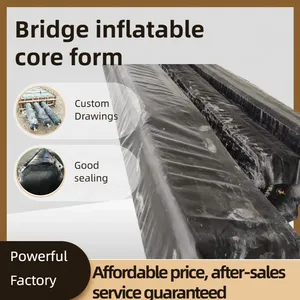 Inflatable Core Molds Rubber Culvert Balloon Concrete Precast Makers Inflated Rubber Airbag for Pipe Plu Culvert Balloons thumbnail-1