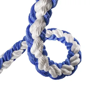CCS Approved Polypropylene 8 Strand Rope Floating Rope Uesd in Shipbuilding Marine Fisheries Mining Shipbuilding LDPPMULTI-8 thumbnail-4
