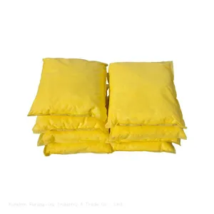 Hazmat Chemical Absorbent Pillow For Spill Control Unknown Liquid Meltblown Non-woven Fabric Block thumbnail-4
