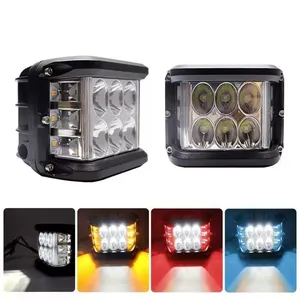 LED Strobe Work Light for Trucks & SUVs 4-Inch Waterproof IP68 Auto Accessories Off-Road Driving Lamp for 4x4 Vehicles thumbnail-2