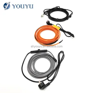 Self-Regulating Tinned Copper Heating Cable Pipe Gutter Tracing Cable for Snow Melting Underfloor Heating thumbnail-5