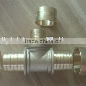 Brass Pex Fitting for Pex Tube Elbow Tee Socket Reduced thumbnail-2
