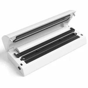 All-in-One Food Vacuum Sealer Machine With Bag Cutter Dual Heat Sealing Strip Lines Roll Bag Storate Compartment (VS5) thumbnail-2