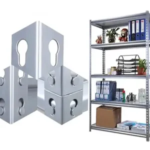5-Tier 2750lbs Garage Shelves Shelving Unit Bolt-Free Racks thumbnail-1