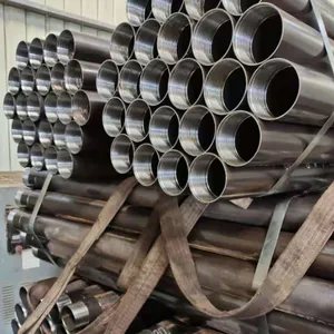 Carbon Steel 89*1 Tapered and Punching Advancing Perforated Pipe Tunnel Pipe Shed Reinforcement Project thumbnail-2