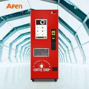 AFEN High Quality Commercial Grade Automated Steel Coffee Vending Machine Small Combo Vending thumbnail-1