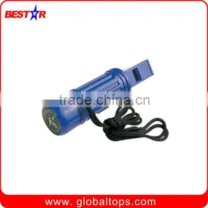 ABS Plastic Mini Compass With Whistle thumbnail-1
