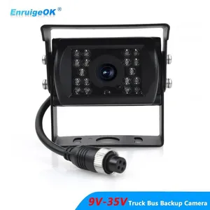 EnruigeOK 4Pin Rear View Backup Camera For Bus Truck Van RV HD IR Night Vision Waterproof thumbnail-1