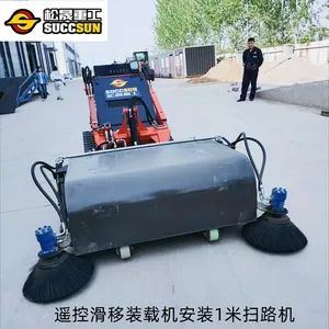 Remote-controlled Electric Loader Lithium Battery Pow Small Skid-steer Loader for Export thumbnail-4