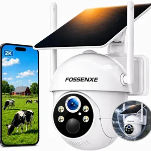 4G Solar Powered Outdoor Security CCTV Camera With SIM Card Auto Tracking Remote Monitoring and 64GB Storage thumbnail-1