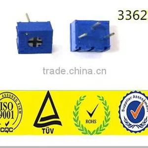 3362P-1-102 100 Ohm, 500 Ohm, 10K(103), 100K(104), Trimmer Potentiometers thumbnail-1