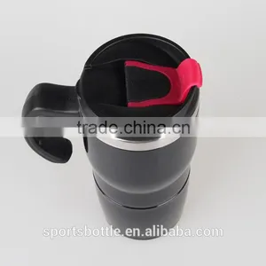 Classic Custon Design Double Wall Steal Mug/ Auto Mug With pp Handle thumbnail-3