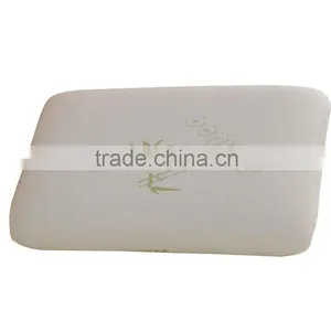 Bamboo Fabric Cover Molded Memory Foam Pillow for Bed Hotel thumbnail-1
