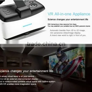 New and Hot 3D VR Headset Virtual Reality Headset All in One HA554 Quad-core Android 4.4 Bluetooth Game Player thumbnail-6