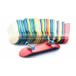 Factory Stock Buy Skateboard Decks in Bulk Wooden Maple Skateboard Deck Fingerboards thumbnail-1