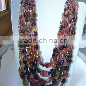 Multi Tourmaline Plain Nuggets thumbnail-1