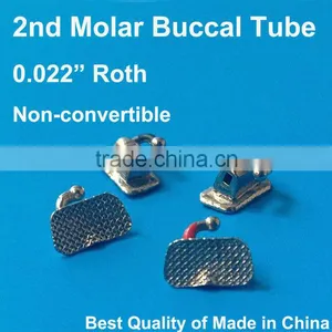 Dental Orthodontics Brackets First Class Quality Dental Orthodontic Molar Buccal Tube thumbnail-1