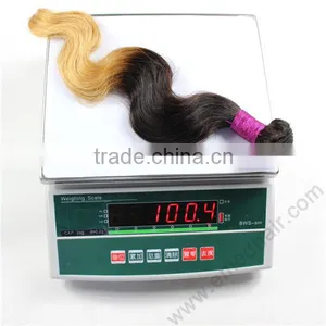 Human Ombre Hair Bulk Remy Raw Virgin Russian Hair Extensions Wholesale Accept Paypal Quality Choice thumbnail-6