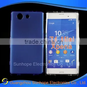 Matte Frosted Tpu Soft Gel Phone Set for Xperia Z4 MINI z4 Compact thumbnail-4