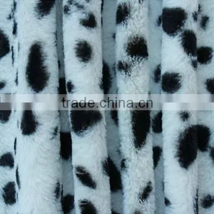 Hot Selling Dull Cow Print Plush Clothing Fabric thumbnail-1
