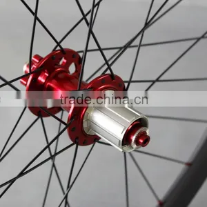 700c Carbon Wheelset 50mm Clincher Disc Brake Road /CX Wheelset no Brake Surface thumbnail-4