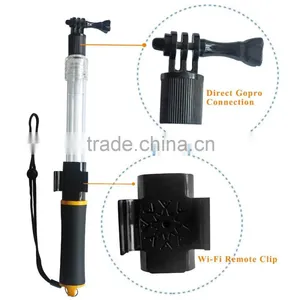 Brand Shoot Transparent Float Extension Pole Floaty Bobber Grip Monopod Wifi Remore Clip For Gopro/SJCAM/Xiaomi thumbnail-4