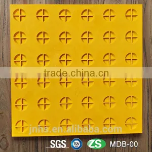 Pedestrian Tactile Stud Indicator--Rubber Tactile Tile Rubber Tactile Paver Rubber Tactile Paving Brick thumbnail-2