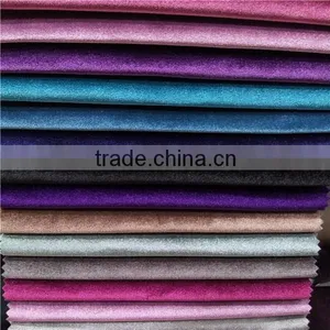 Fashion New Colors 100% Polyester Italy Shiny Velvet Tricot Fabric Turkey thumbnail-2