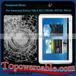 Tempered Glass Film Screen Protector For Samsung Galaxy Tab 2 10.1,P5100,P5110,P5113 thumbnail-1