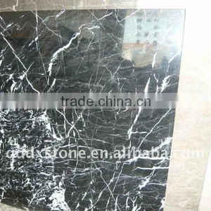 Natural Black Marble Flooring thumbnail-1