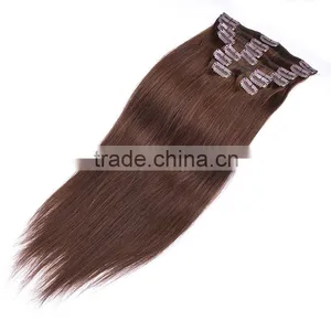 High Quality Clip In Hair Extension, Factory Price Remy Straight Human Hair Extension Quality Choice thumbnail-6