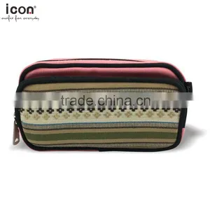 Aztec Tribal Pattern With Jacquard Fabric for Cosmetic Bag thumbnail-1