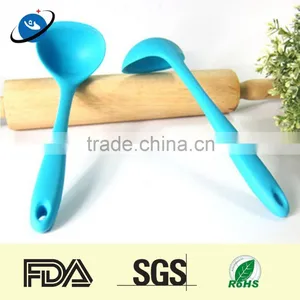 Colorful Soup Ladle Silicone Spoon thumbnail-3