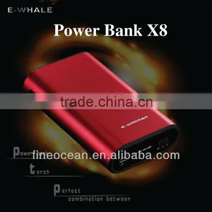 Portable Mobile Phone Power Bank 6000mAh X8 thumbnail-1