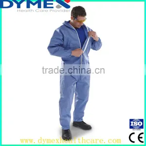 Disposable Medical Colored Nonwoven Coveralls thumbnail-1