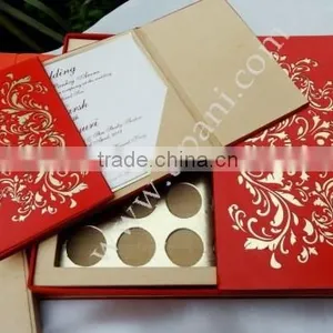 Laser Cut Wedding Invitation Box thumbnail-1