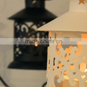 European Classical Hollow Home Furnishing Handicrafts Candle Lantern J068 thumbnail-4