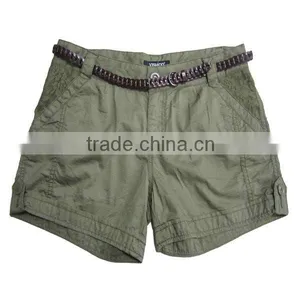2013 New Design Ladies Fashion Shorts With Belts for Women Fashion Shorts 2013 thumbnail-1